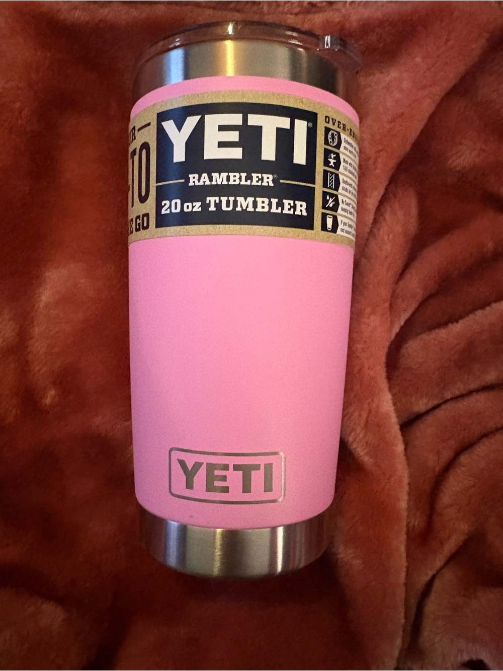 YETI Rambler 20 oz Tumbler – Power Pink New